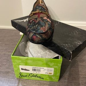 Sam Edelman Loraine loafers in black bird print